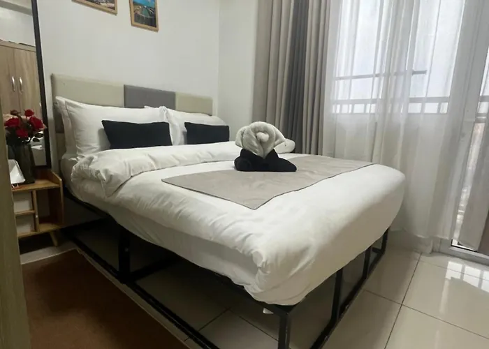 Hotelstyle Pasay Staycation With View Near Moa Pensión Manila